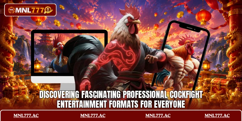 Discovering fascinating professional cockfight entertainment formats for everyone
