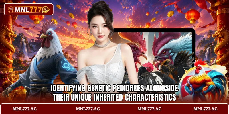 Identifying genetic pedigrees alongside their unique inherited characteristics