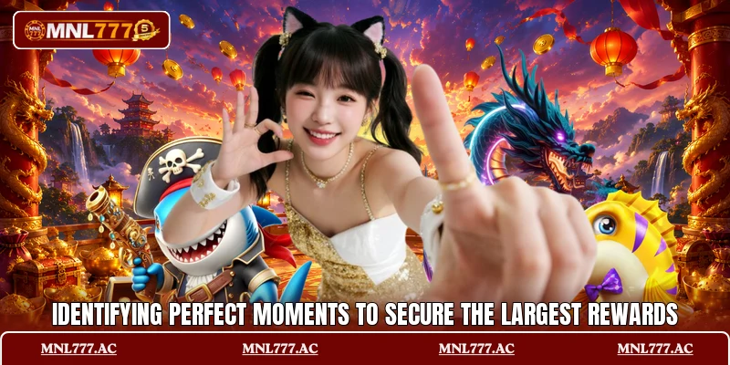 Identifying perfect moments to secure the largest rewards
