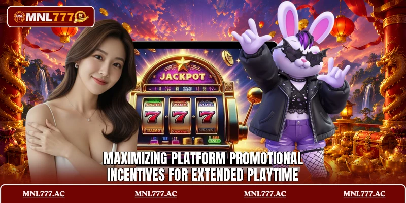 Maximizing platform promotional incentives for extended playtime