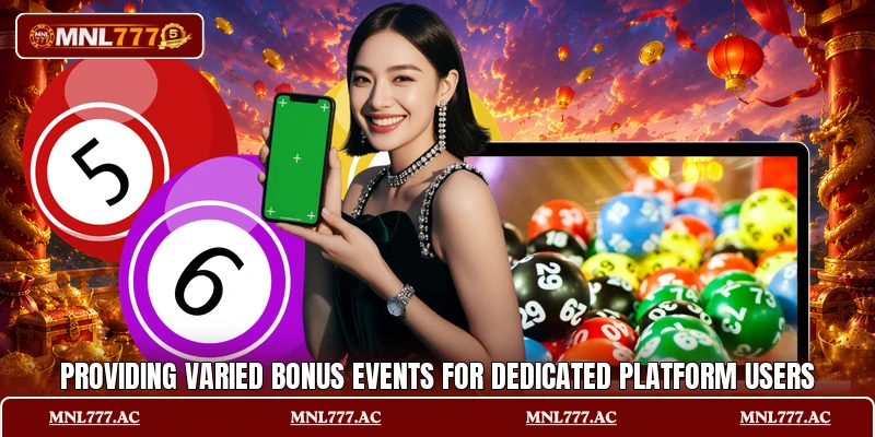 Providing varied bonus events for dedicated platform users