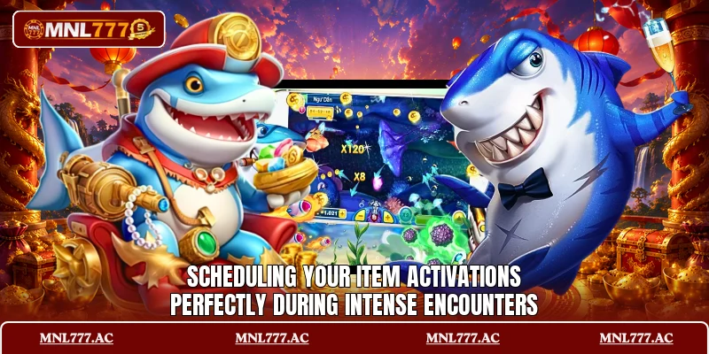 Scheduling your item activations perfectly during intense encounters
