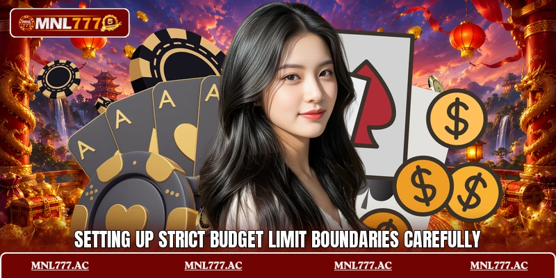 Setting up strict budget limit boundaries carefully