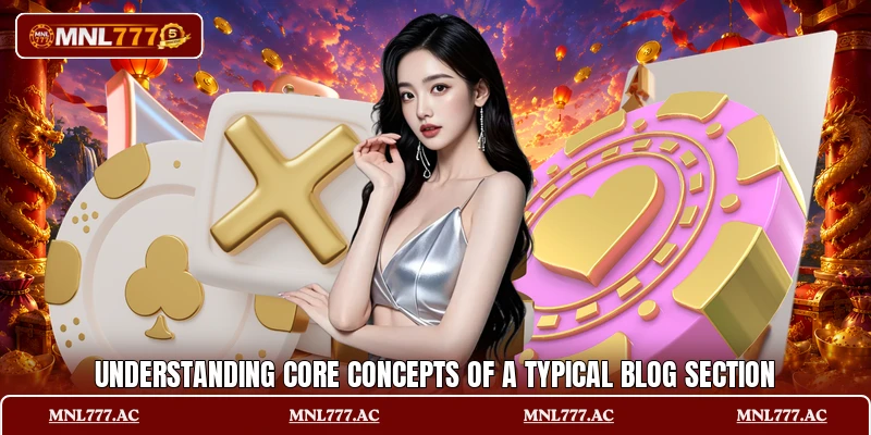Understanding core concepts of a typical blog section Understanding core concepts of a typical blog section